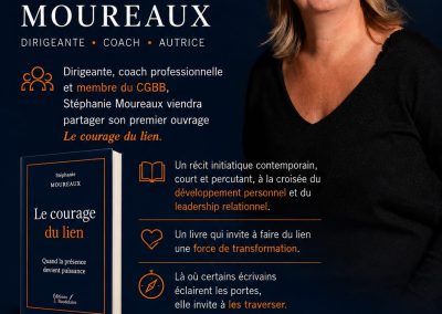 Rencontre littéraire – Le courage du lien – Paris