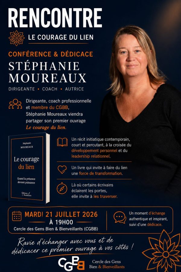Rencontre littéraire – Le courage du lien – Paris