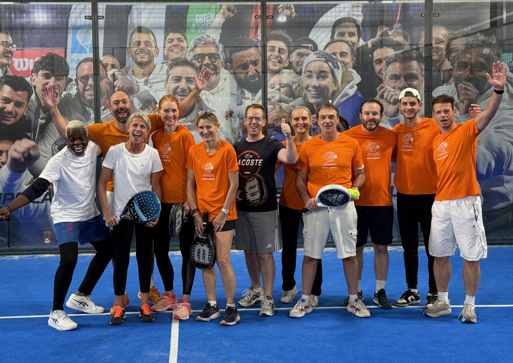 Soirée Padel au CGBB