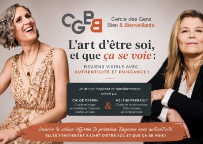 L’art d’être soi, et que ça se voie ! – Paris & Visioconférence