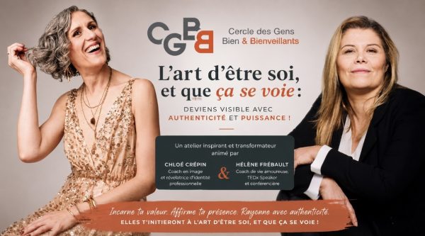 L’art d’être soi, et que ça se voie ! – Paris & Visioconférence