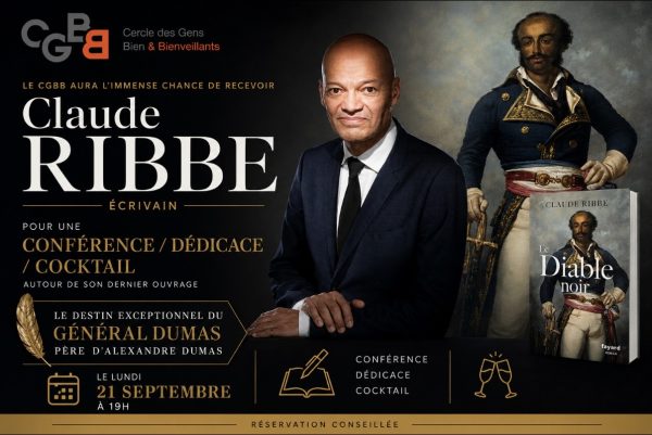 Conférence EXCEPTIONNELLE / Cocktail : Claude Ribbe