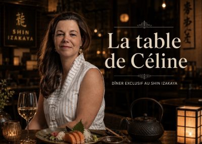 La table de Céline ce n’est pas un dîner comme les autres
