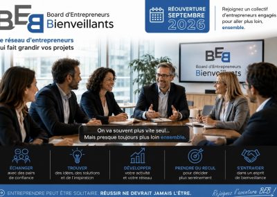 Adhésion annuelle au BEB (Board d’Entrepreneurs Bienveillants)