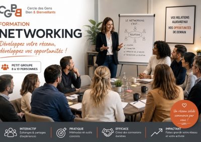 Formation « Développez votre réseau » : les clés et les codes du networking – Paris