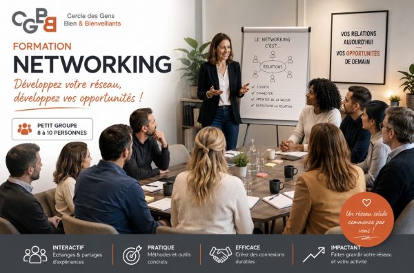 Formation « Développez votre réseau » : les clés et les codes du networking – Paris
