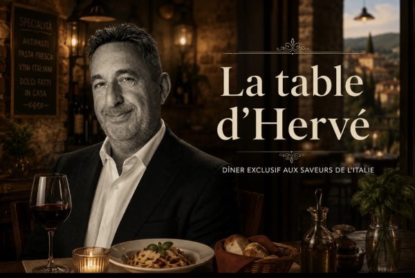 La table d’Hervé ce n’est pas un dîner comme les autres