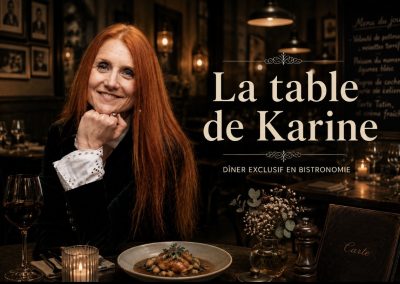 La table de Karine ce n’est pas un dîner comme les autres